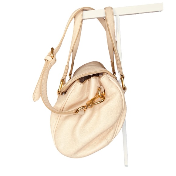 Marc by Marc Jacobs Bianca Satchel
Vanilla Cream Beige Gold hardware Crossbody - Picture 2 of 7